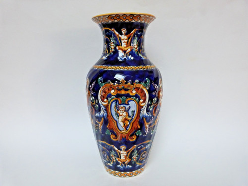 Gien vase décor - , renaissance