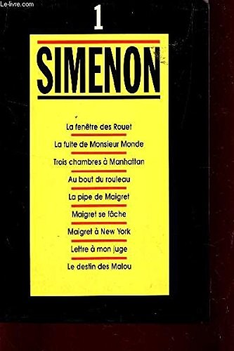 Tout simenon tome 8 - tome, 1