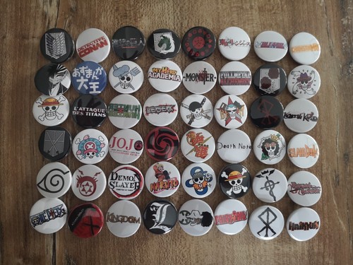 Pack lot badge pin - pin, button