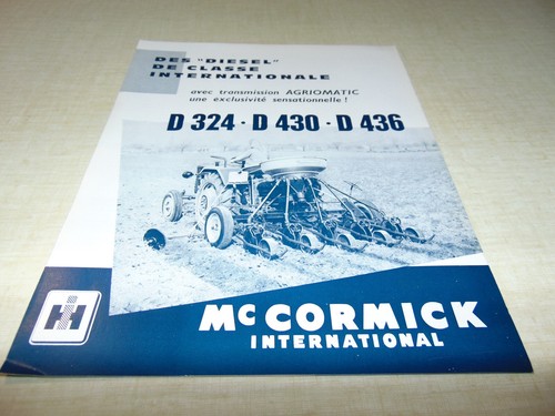 Brochure prospectus tracteur - brochure,