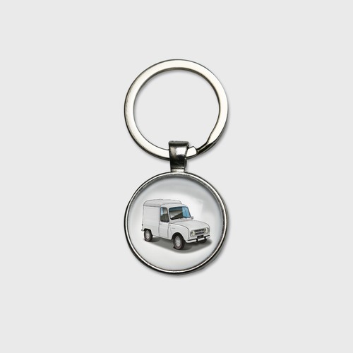 Porte clefs fourgonnette - 4l,