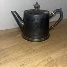 Ancienne Théière En Métal Argenté ? C.POTFER Paris Poinçon Détail Monogramme