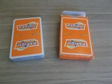 ANCIEN JEU DE 54 CARTES : RAPIDO       CARTES ENCORE SOUS BLISTER