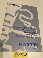 Yamaha PW50 ( P ) 5PG 2002 50 PW manuel revue technique moto atelier 50PW