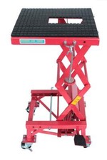 PONT ELEVATEUR 135KG, PLATEFORME ELEVATRICE POUR MOTO, QUAD, SCOOTER, TONDEUSE