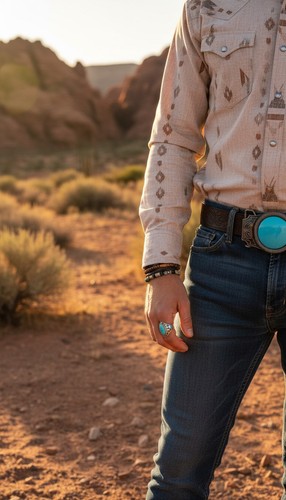 Homme femme western - homme, mode
