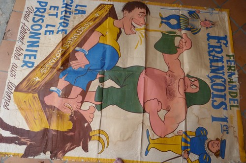 Affiche cinéma entoilée film - cinéma,