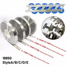 Bande nickel soudure par points 1 mètre 1 pièce 1m*27mm*0,12mm 1pc pour batter
