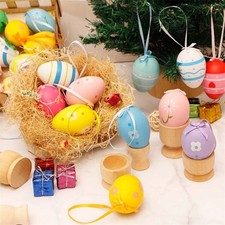 12 pièces Coloré peint