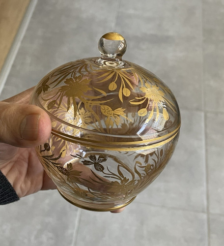 Bonbonnière sucrier décor - bonbonnière,