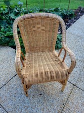 Petite chaise fauteuil rotin - chaise,