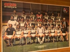 GRAND POSTER )) équipe ASSE