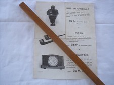 RARISSIME FEUILLET PUBLICITAIRE D EPOQUE OBJETS MICHELIN - NO COPY