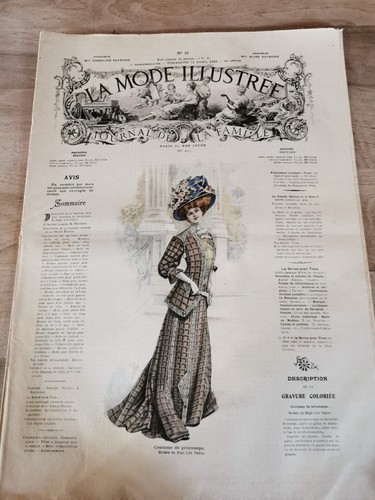 Ancienne revue la - la, mode