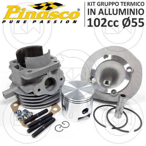 Set kit cylindre 102cc pinasco - set,