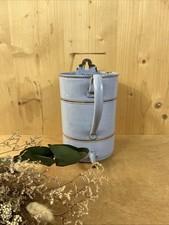 ANCIEN POT A EAU  EMAILLE FONTAINE CONTENANT 2 LITRES Dc22