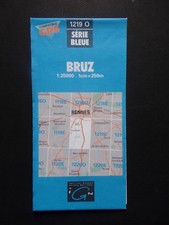 § carte IGN série bleue 1219
