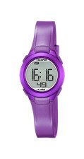 Montre Calypso Numérique Femme Imperméable Lilas Crush K5677/2
