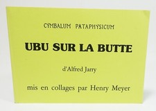 JARRY Alfred "Ubu sur la