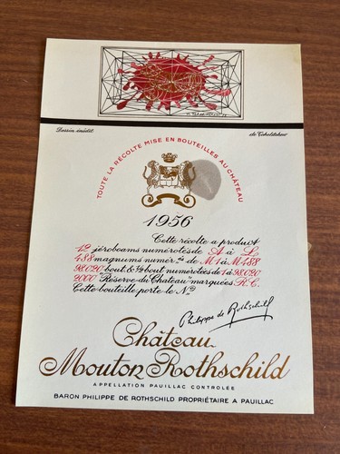 Etiquette château mouton - etiquette,