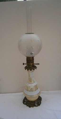 Ancienne lampe petrole en - ancienne,