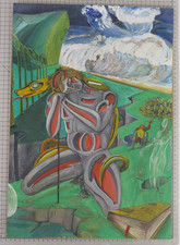 TABLEAU SURREALISTE VINTAGE