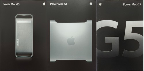 Dépliants apple power mac - power, g5