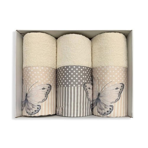Set serviettes bain - 3, 3