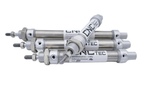 Vérin pneumatique double - vérin,