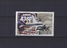 POSTE AERIENNE Vignette A 380 1er Atterrissage à New-York neuf