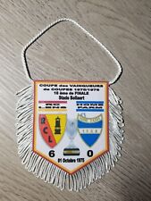 FANION FOOTBALL COUPE des COUPES  1975 / 1976  RC LENS - HOME FARM