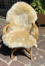 Peau de Mouton Premium Nouvelle-Zélande Bahama Sable Tapis Peluches Souple