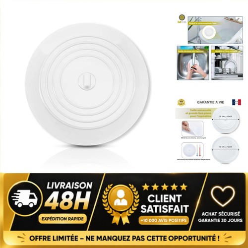 Bouchon baignoire silicone - de,