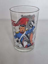 Ancien Verre À Moutarde Zorro