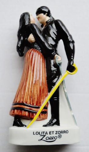 Statuette couple zorro et - couple,