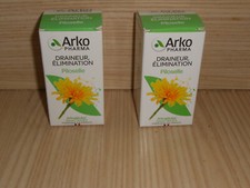2 boîtes neuves de  45 gélules draineur élimination ARKO PHARMA