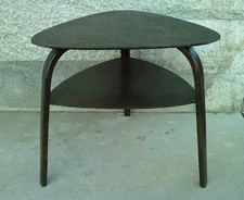 Table basse design steiner style bow Wood coffee 