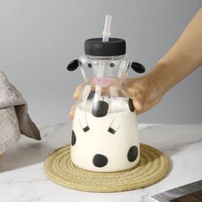 Belle tasse en verre tasse à