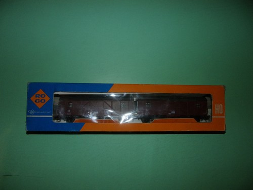 Roco wagons couverts brun - roco, 2
