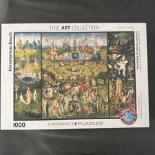 Puzzles 1000 pièces Le Jardin des délices de Bosch. EN VACANCES. Retour le 01/09