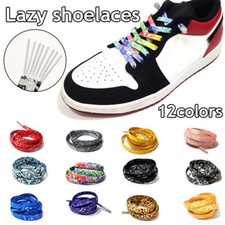 Fleur Sans Cravate Lacets Paresseux Baskets Shoelace S'adapte À Toutes Les /