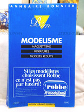 ANNUAIRE BONNIER, B4M, MODÉLISME, JÉRÔME BONNIER AUTO-ÉDITEUR, 1989/1990