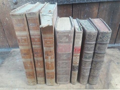 Lot livres anciens 18ème - livres,