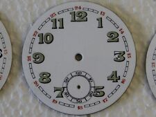 1 cadran militaire montre gousset neuf de stock ancien diamètre 41 mm