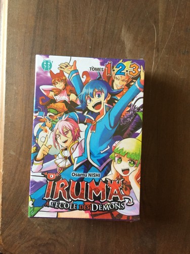 Album manga iruma coffret 1 - iruma,