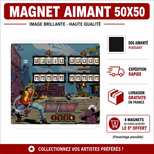 Magnet fast draw gottlieb - magnet,
