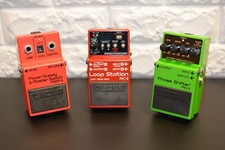 Lot de pédales de guitare