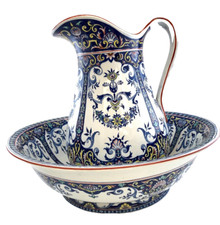 Service de toilette en faience