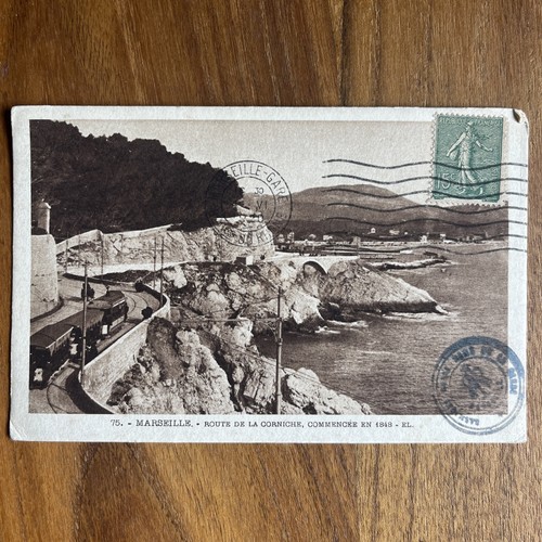 Postcard cpa marseille - postcard,