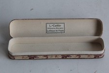 Ancien écrin pour bijoux carton L. Cartier La Chaux de Fonds (74878)
